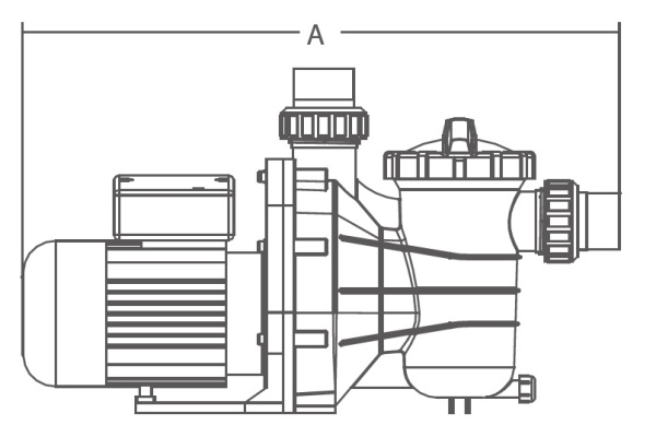 Насос SS075 Серии SS   0.75 hp, 230В 